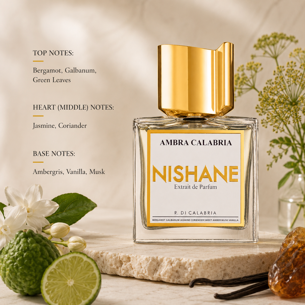 Nishane Ambra Calabria Extrait de Parfum 50ml - Unisex