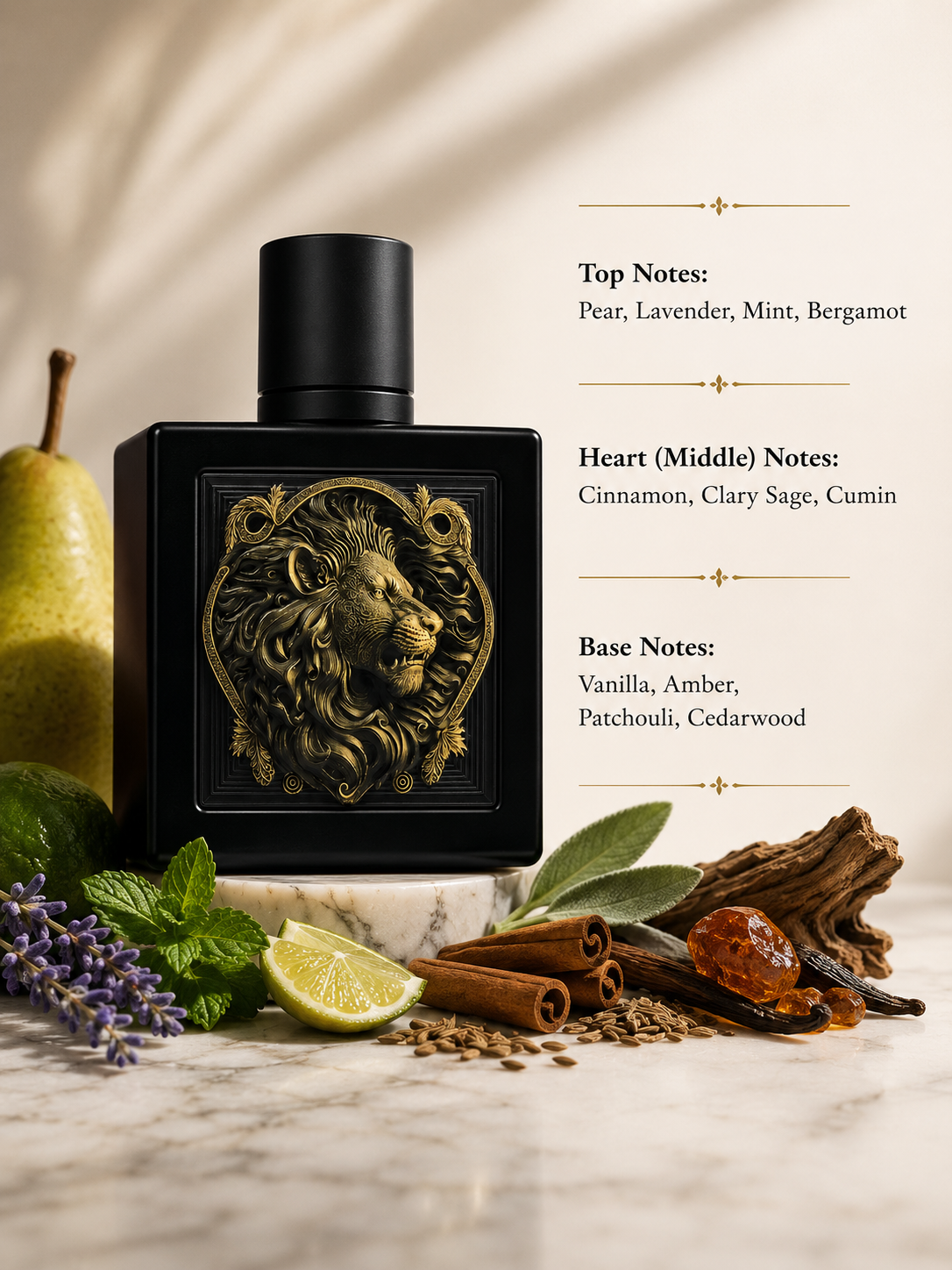 Rayhaan Lion 100ml EDP - Men