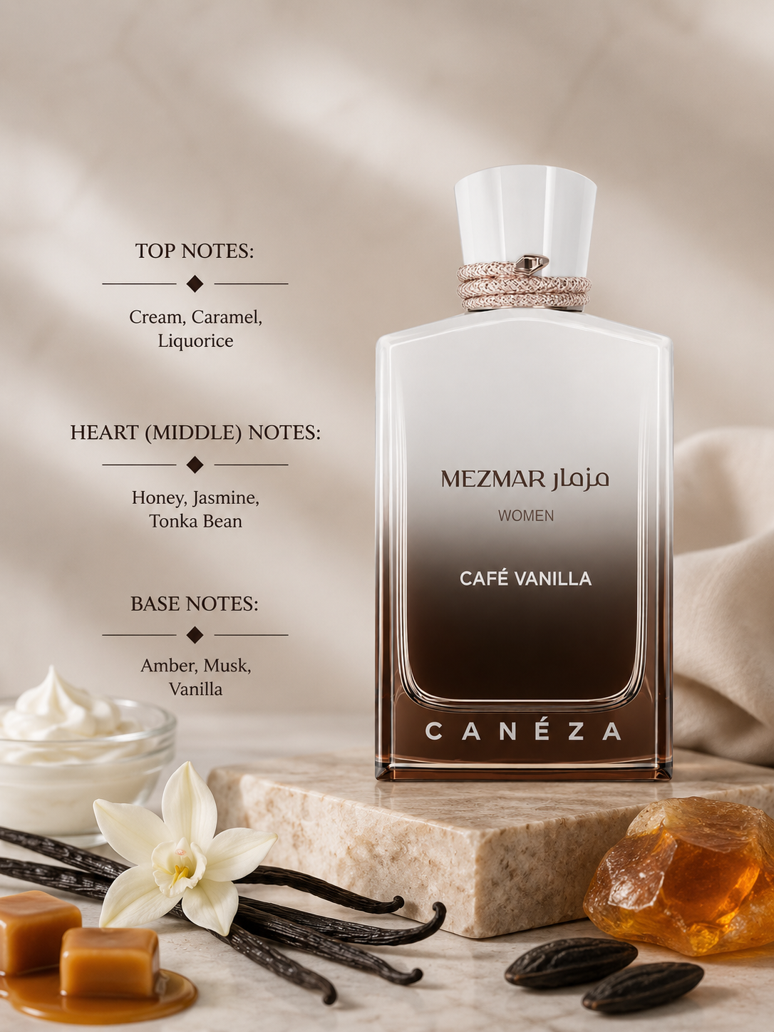 Caneza Mezmar Cafe Vanilla 100ml EDP - Women